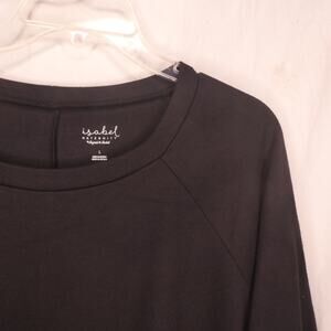 Isabel maternity Large women's maternity dress black‎ long sleeve sweater dress